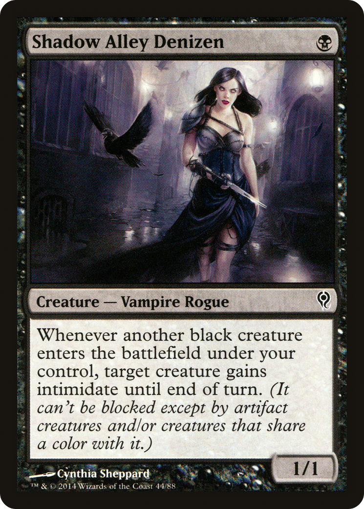 Shadow Alley Denizen (DDM-044) [Misc] Duel Decks: Jace vs. Vraska MTG Single Wizards of the Coast