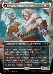 Ajani, Nacatl Pariah (MH3-442) [Modern Horizons 3] (Borderless) MTG Single Wizards of the Coast