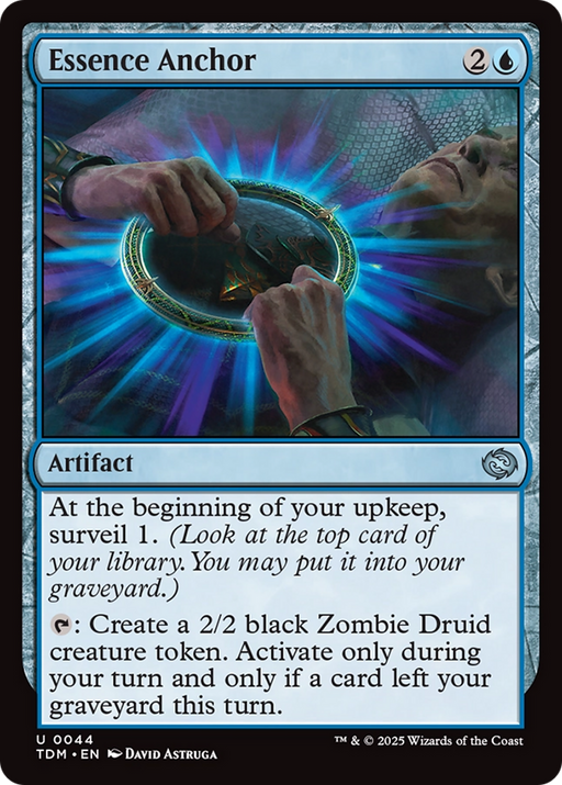 Essence Anchor (TDM-044) [Tarkir: Dragonstorm] MTG Single Wizards of the Coast
