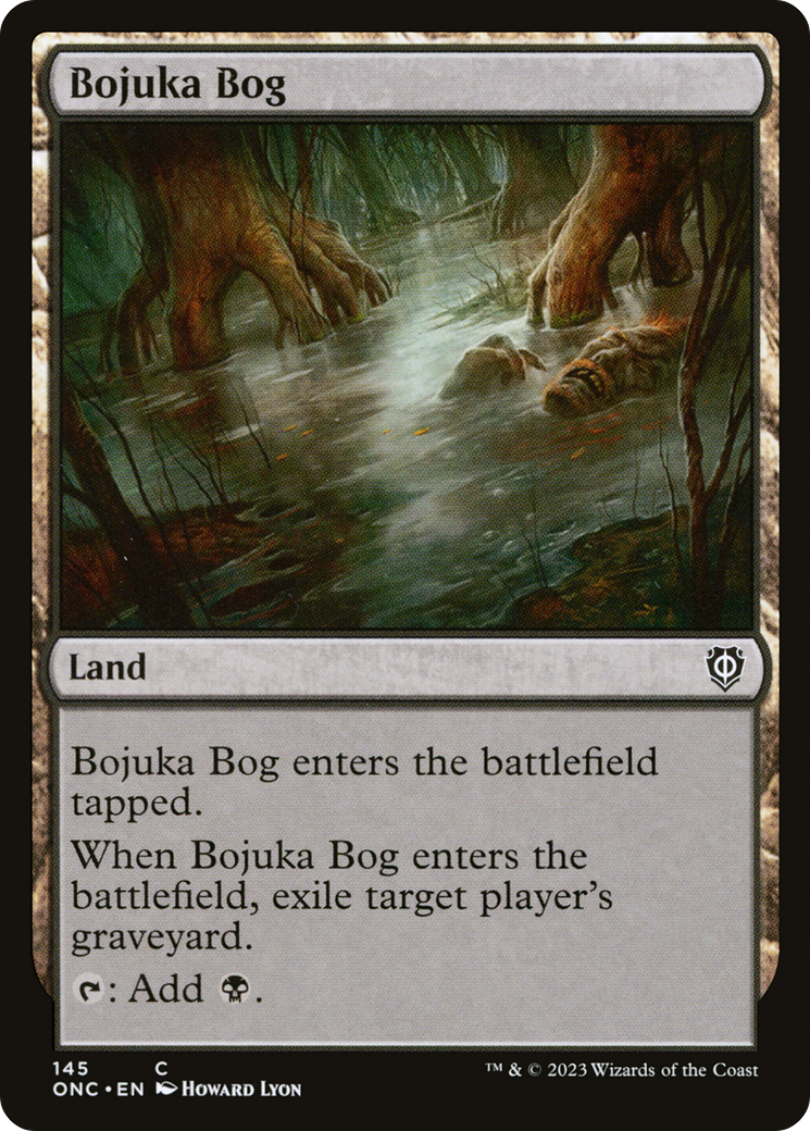 Bojuka Bog (ONC-145) [Phyrexia: All Will Be One Commander] MTG Single Wizards of the Coast