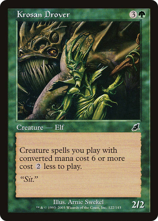 Krosan Drover (SCG-122) [Scourge] Foil MTG Single Wizards of the Coast