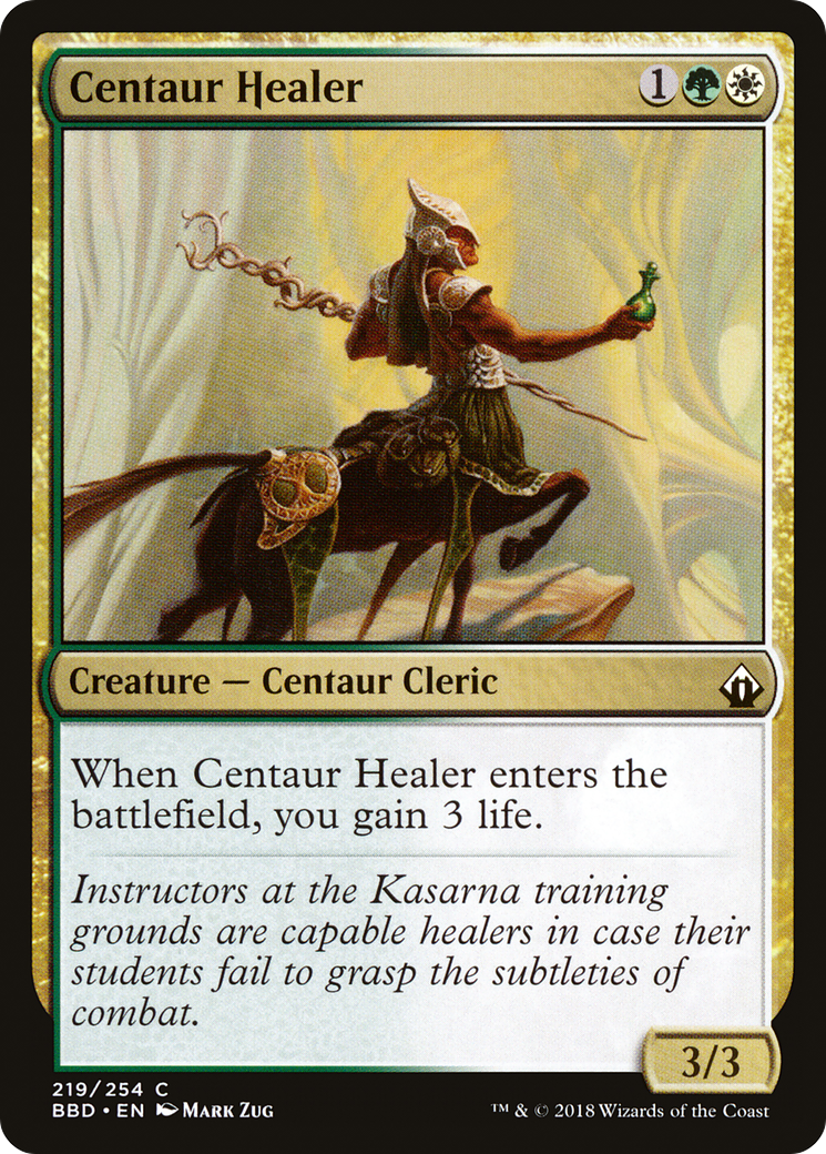 Centaur Healer (BBD-219) [Battlebond] MTG Single Wizards of the Coast