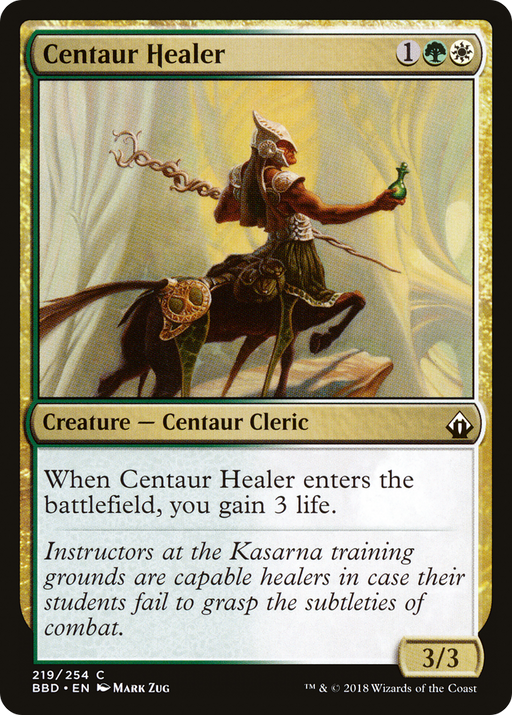 Centaur Healer (BBD-219) [Battlebond] MTG Single Wizards of the Coast