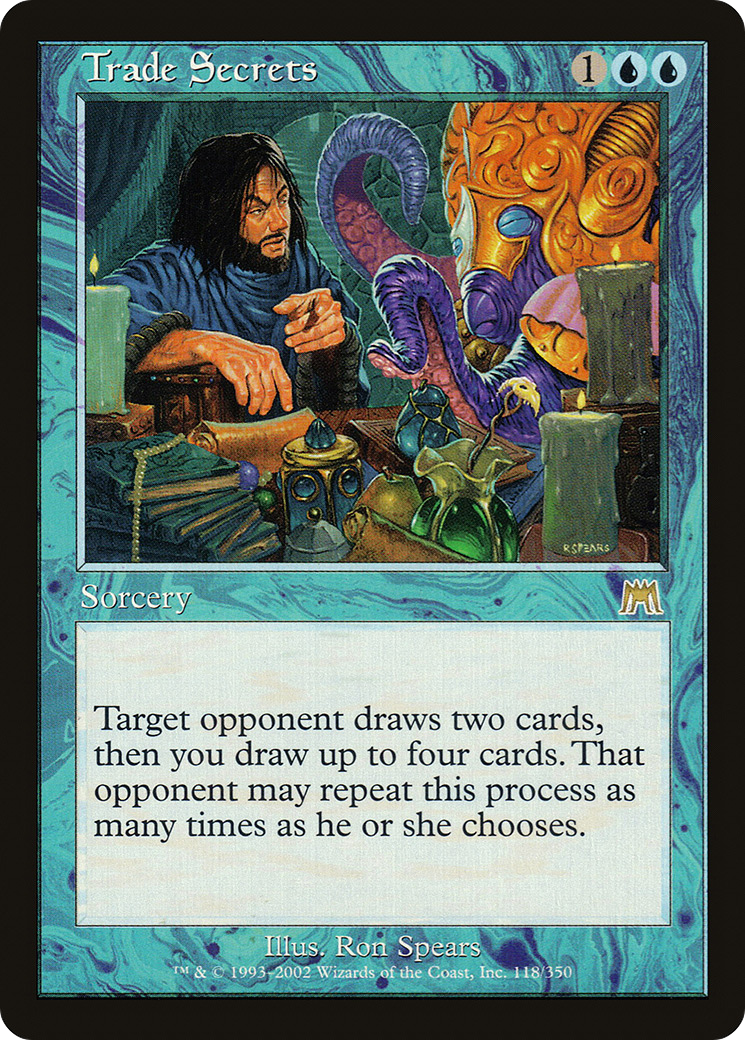 Trade Secrets (ONS-118) [Onslaught] MTG Single Wizards of the Coast