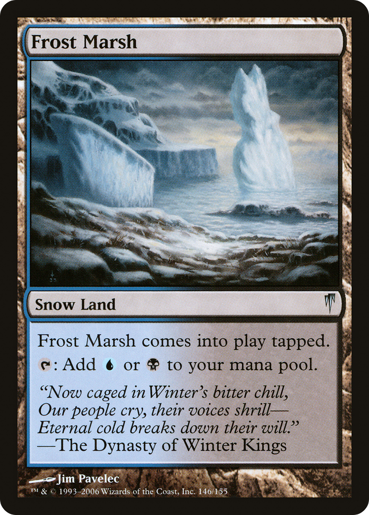 Frost Marsh (CSP-146) [Coldsnap] Foil MTG Single Wizards of the Coast