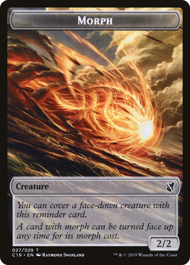 Morph (TC19-027) [Tokens] Commander 2019 Tokens MTG Single Wizards of the Coast