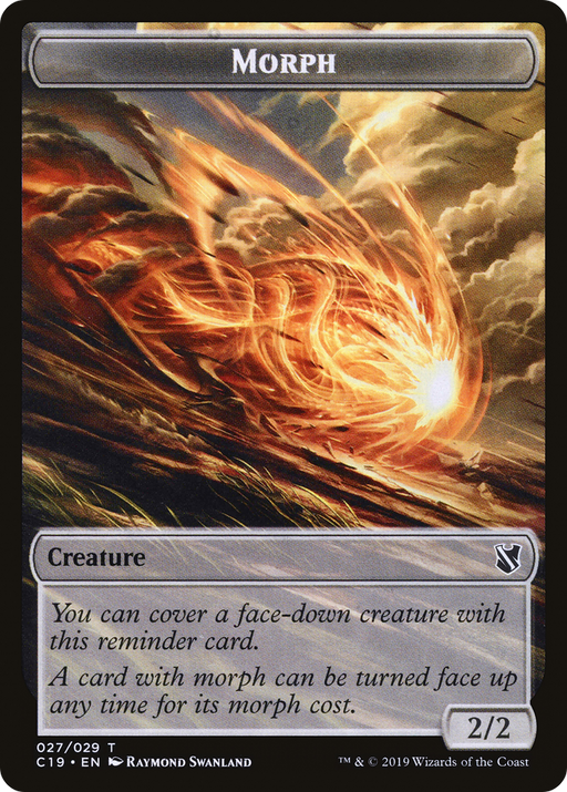 Morph (TC19-027) [Tokens] Commander 2019 Tokens MTG Single Wizards of the Coast