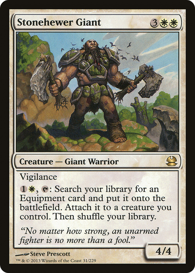 Stonehewer Giant (MMA-031) [Modern Masters] Foil MTG Single Modern Masters