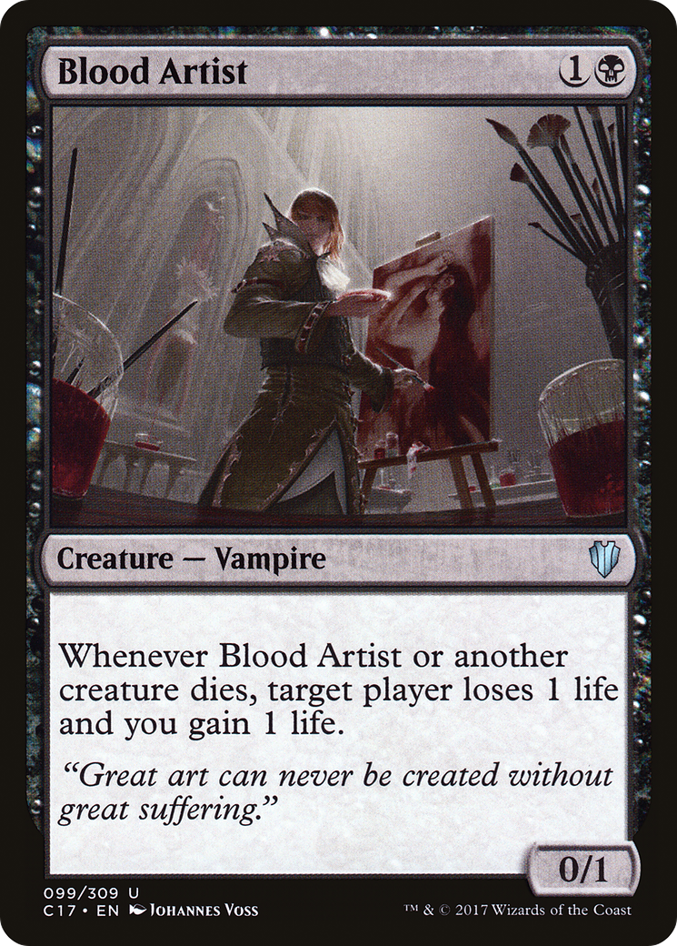 Blood Artist (C17-099) [Commander 2017] MTG Single Wizards of the Coast