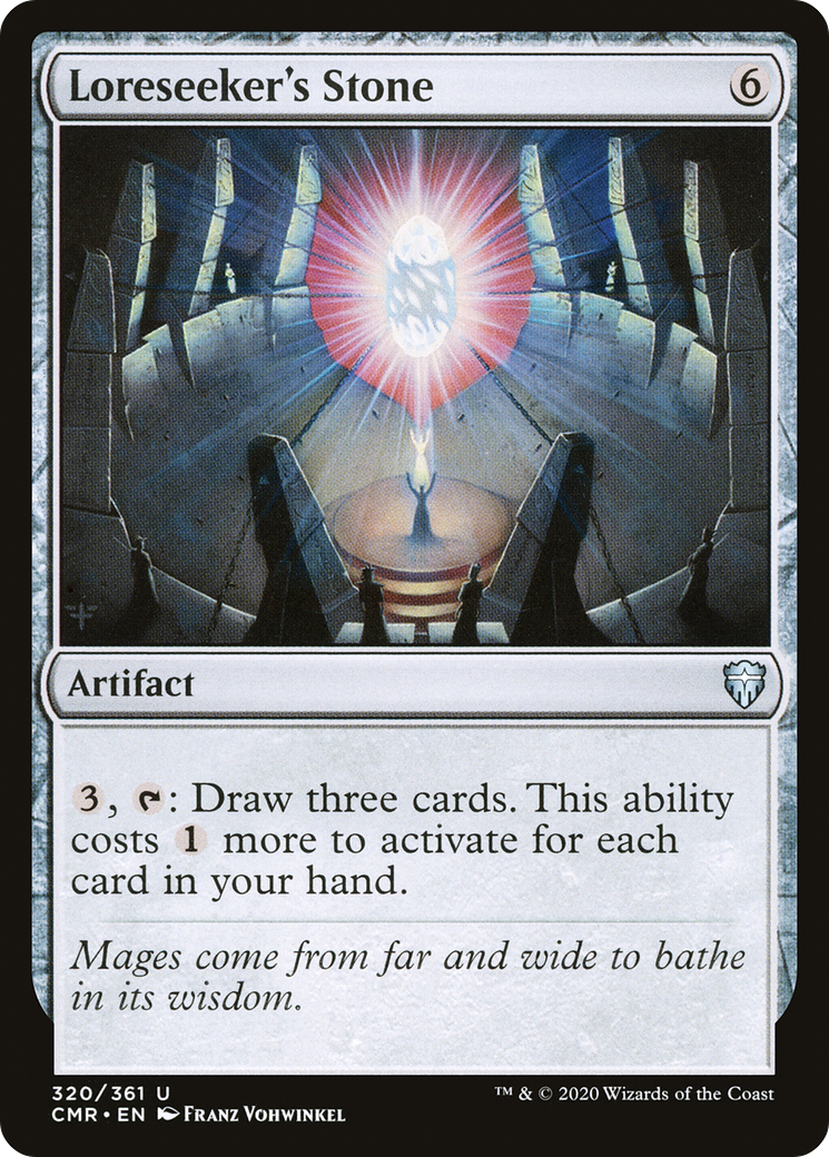 Loreseeker's Stone (CMR-320) [Commander Legends] MTG Single Wizards of the Coast