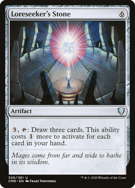 Loreseeker's Stone (CMR-320) [Commander Legends] MTG Single Wizards of the Coast