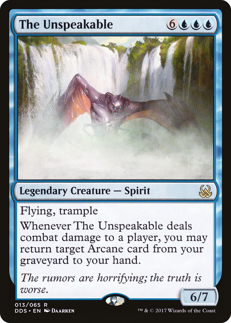 The Unspeakable (DDS-013) [Misc] Duel Decks: Mind vs. Might MTG Single Wizards of the Coast