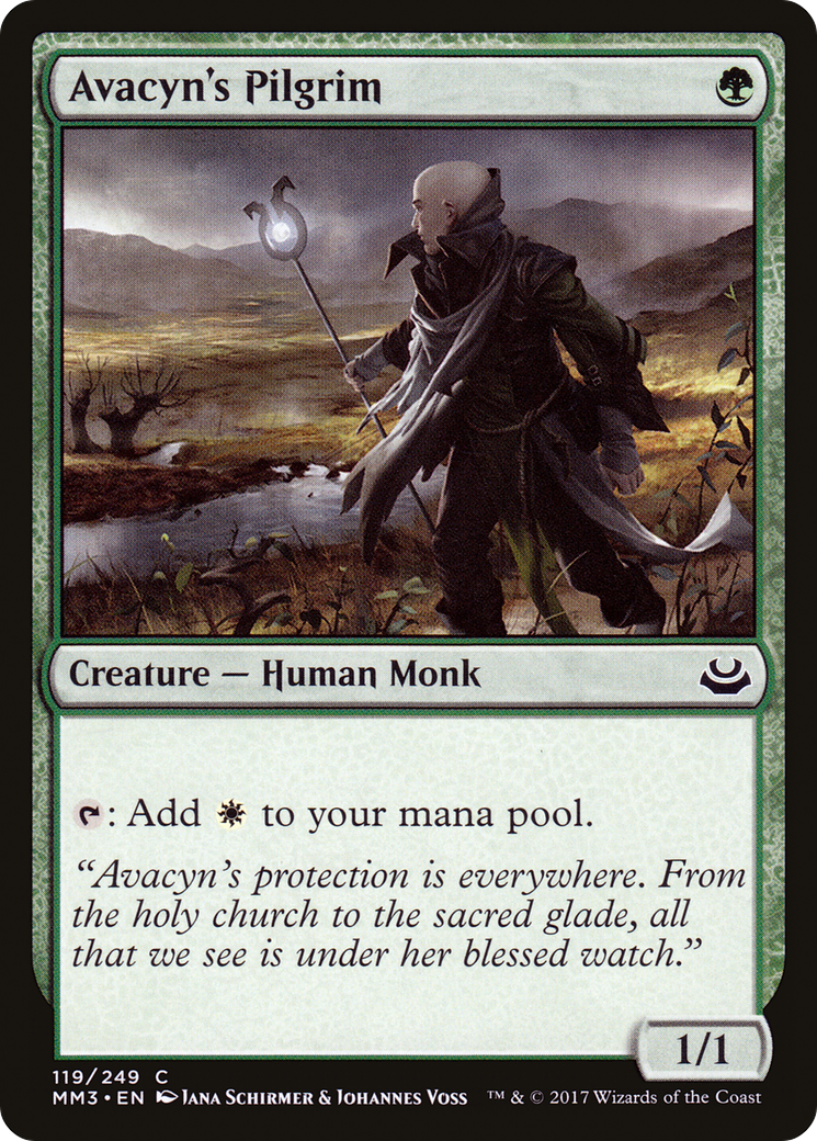 Avacyn's Pilgrim (MM3-119) [Modern Masters 2017] MTG Single Wizards of the Coast