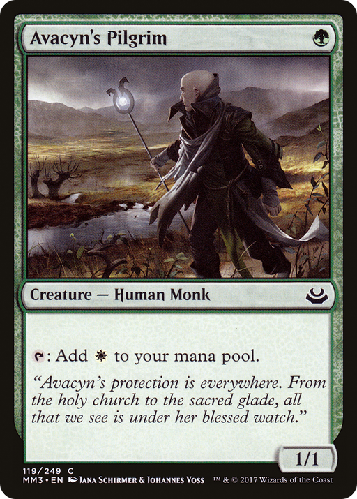 Avacyn's Pilgrim (MM3-119) [Modern Masters 2017] MTG Single Wizards of the Coast