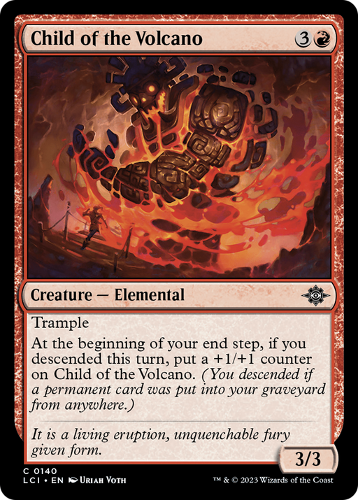Child of the Volcano (LCI-140) [The Lost Caverns of Ixalan] MTG Single Wizards of the Coast