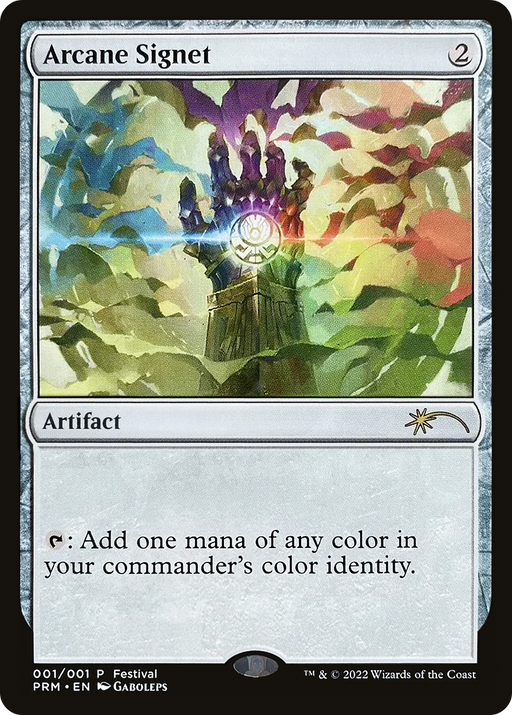 Arcane Signet (MFP-001) [Misc] 30th Anniversary Misc Promos MTG Single Wizards of the Coast