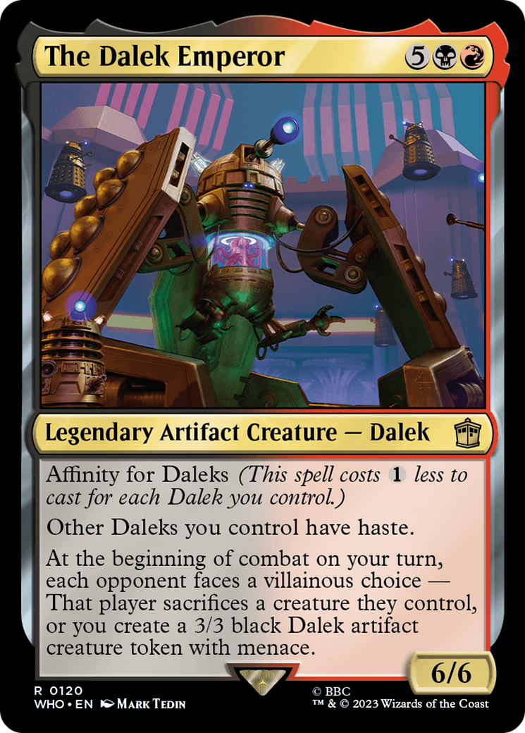 The Dalek Emperor (WHO-120) [Doctor Who] MTG Single Wizards of the Coast