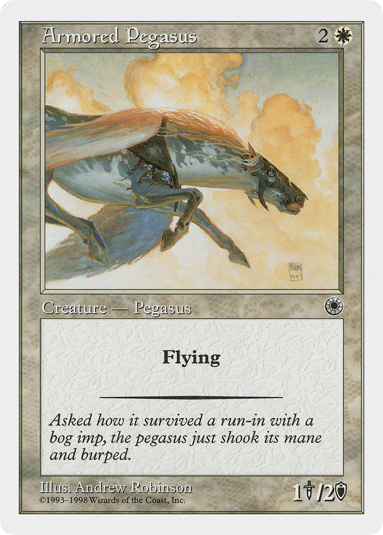 Armored Pegasus (ATH-072) [Anthologies] MTG Single Wizards of the Coast