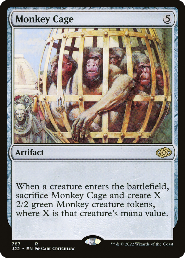 Monkey Cage (J22-787) [Jumpstart 2022] MTG Single Wizards of the Coast