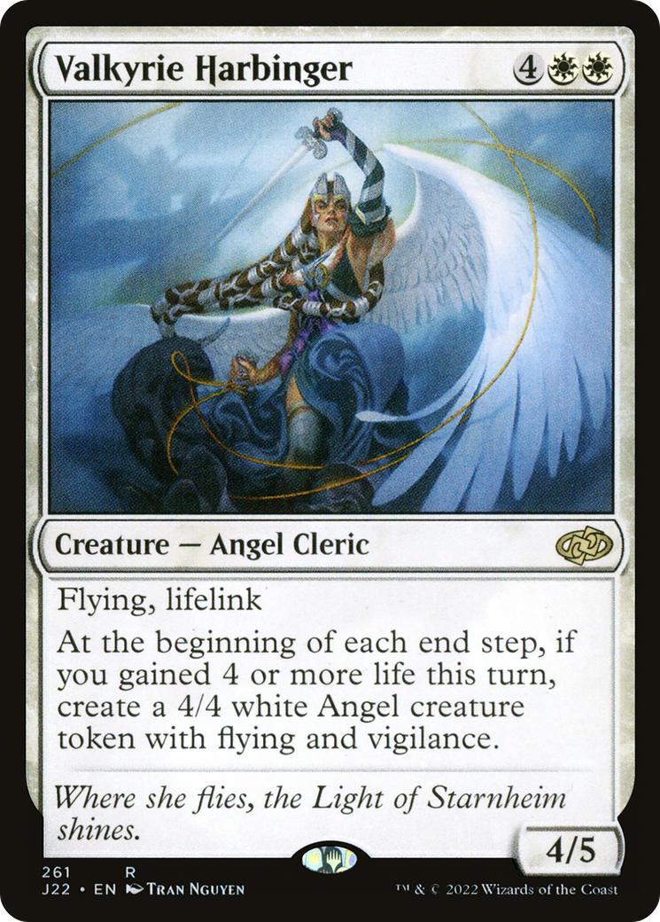 Valkyrie Harbinger (J22-261) [Jumpstart 2022] MTG Single Wizards of the Coast