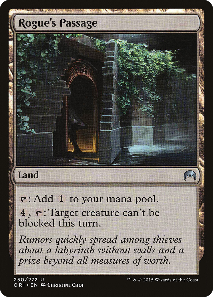 Rogue's Passage (ORI-250) [Magic Origins] Foil MTG Single Wizards of the Coast