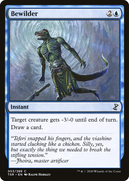Bewilder (TSR-053) [Time Spiral Remastered] MTG Single Wizards of the Coast