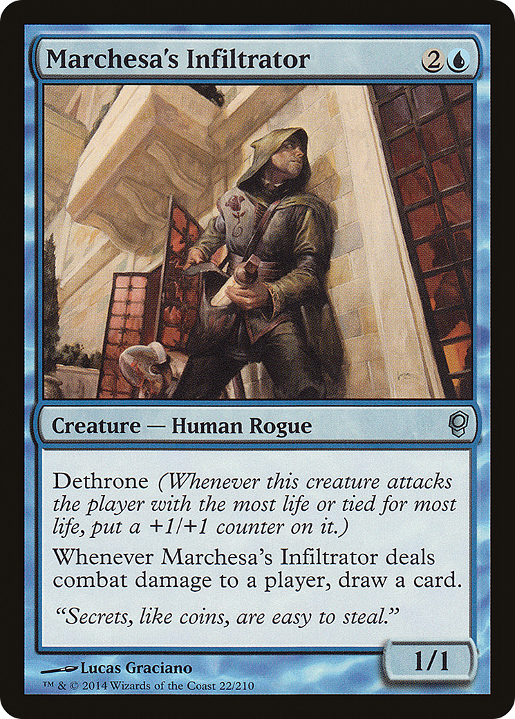 Marchesa's Infiltrator (CNS-022) [Conspiracy] MTG Single Wizards of the Coast