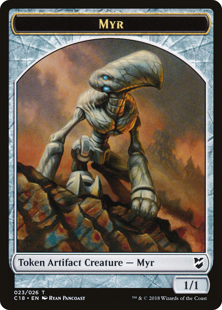 Myr (TC18-023) [Tokens] Commander 2018 Tokens MTG Single Wizards of the Coast