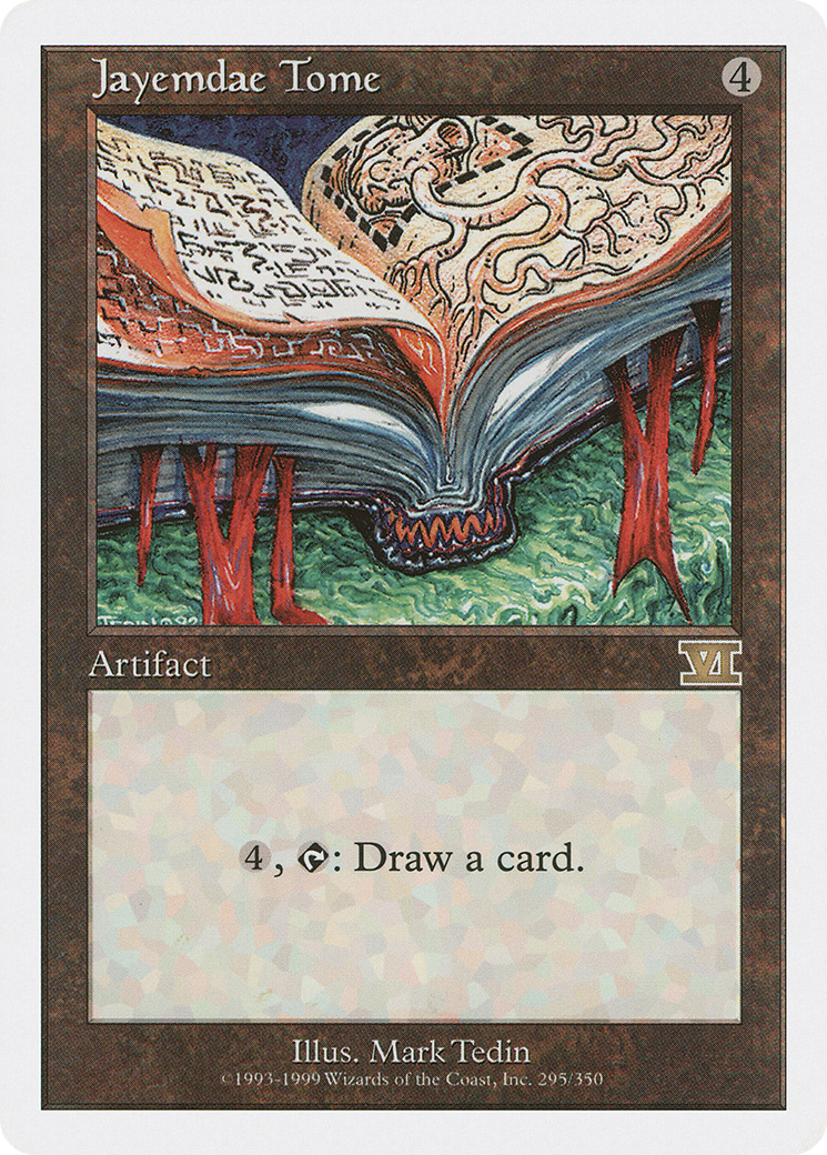 Jayemdae Tome (6ED-295) [Classic Sixth Edition] MTG Single Wizards of the Coast