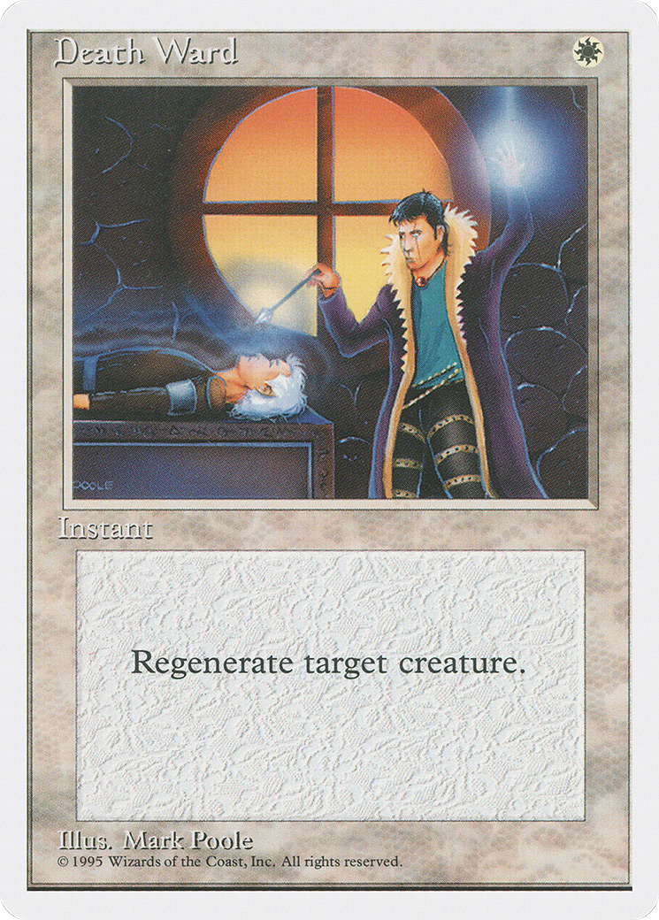 Death Ward (4ED-021) [Fourth Edition] MTG Single Wizards of the Coast