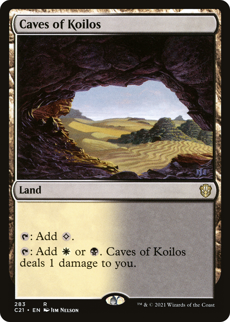 Caves of Koilos (C21-283) [Commander 2021] MTG Single Wizards of the Coast