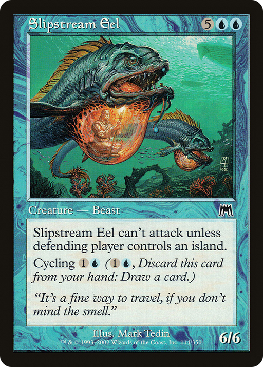Slipstream Eel (ONS-114) [Onslaught] MTG Single Wizards of the Coast