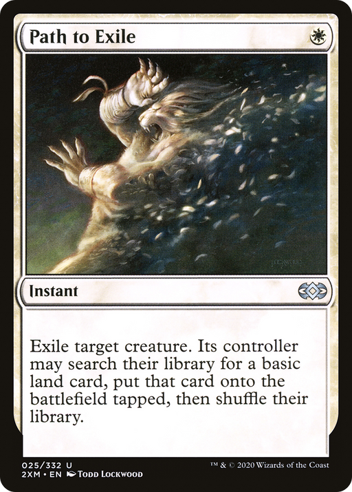 Path to Exile (2XM-025) [Double Masters] MTG Single Wizards of the Coast