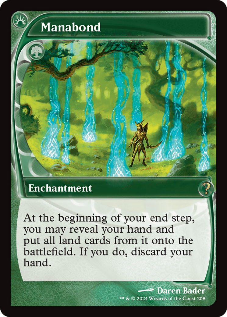 Manabond (Future Sight) (MB2-208) [Mystery Booster] Mystery Booster 2 MTG Single Wizards of the Coast
