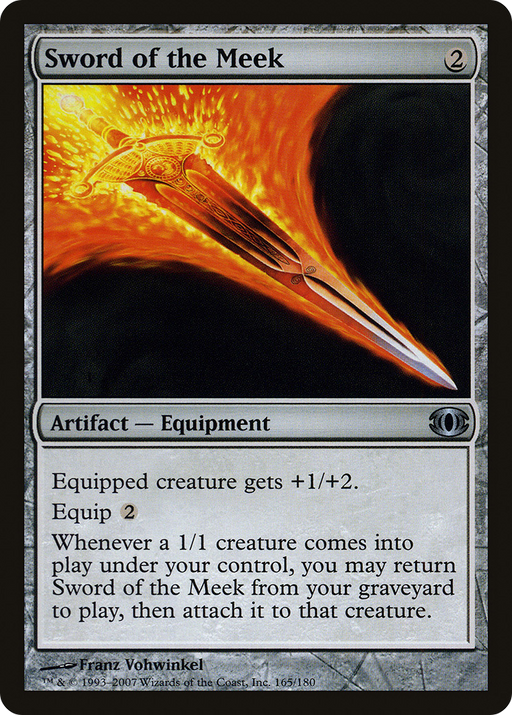 Sword of the Meek (FUT-165) [Future Sight] MTG Single Wizards of the Coast