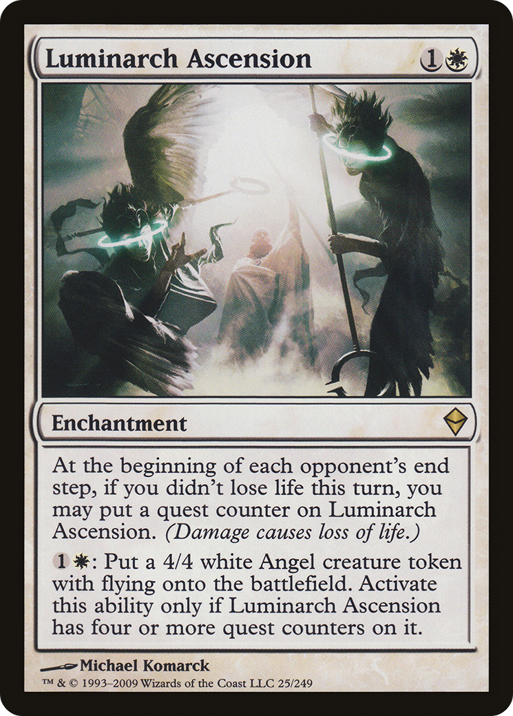 Luminarch Ascension [Zendikar] MTG Single Magic: The Gathering