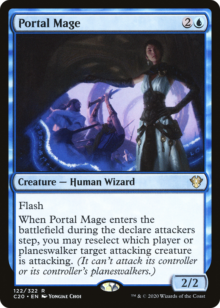 Portal Mage (C20-122) [Commander 2020] MTG Single Wizards of the Coast