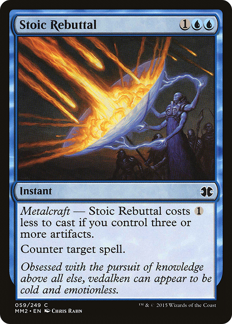 Stoic Rebuttal (MM2-059) [Modern Masters 2015] MTG Single Modern Masters 2015