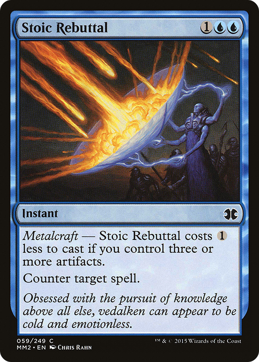 Stoic Rebuttal (MM2-059) [Modern Masters 2015] MTG Single Modern Masters 2015