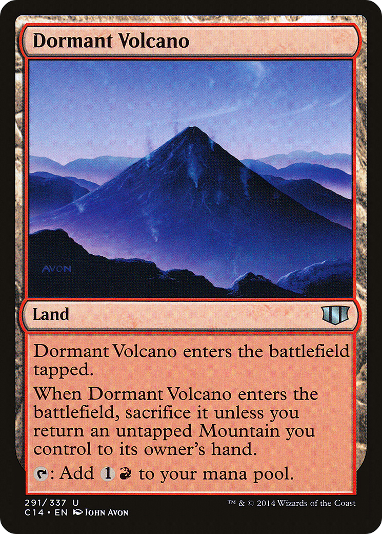 Dormant Volcano (C14-) [Commander 2014] MTG Single Wizards of the Coast