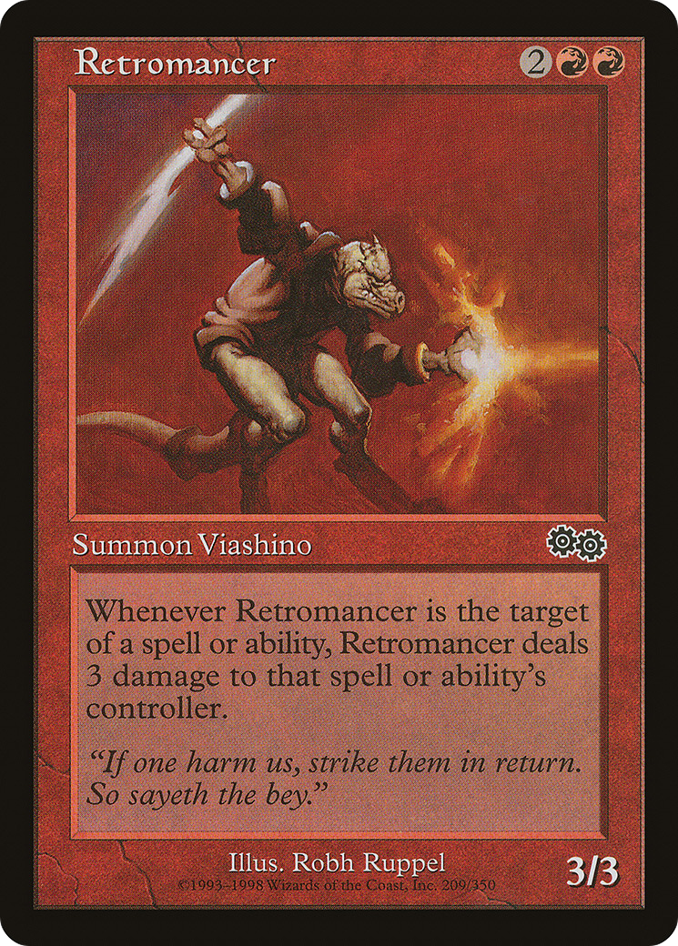 Retromancer (USG-209) [Urza's Saga] MTG Single Wizards of the Coast