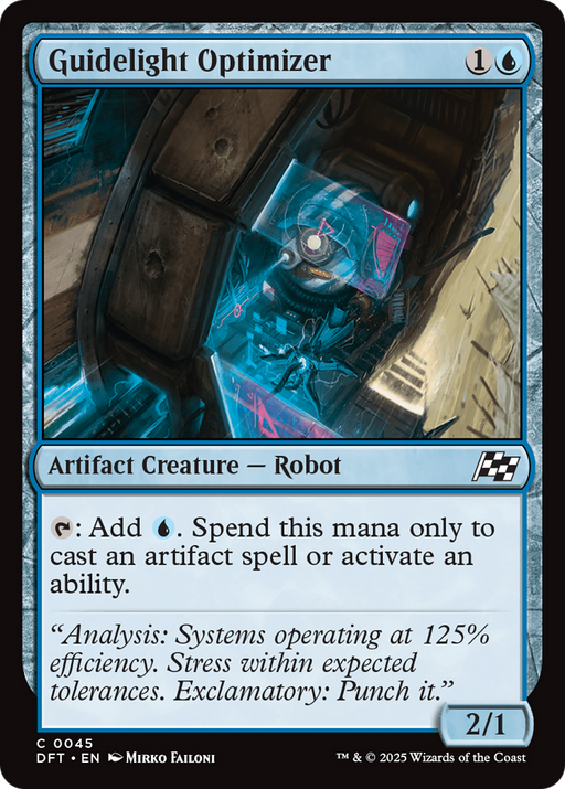 Guidelight Optimizer (DFT-045) [Aetherdrift] MTG Single Wizards of the Coast