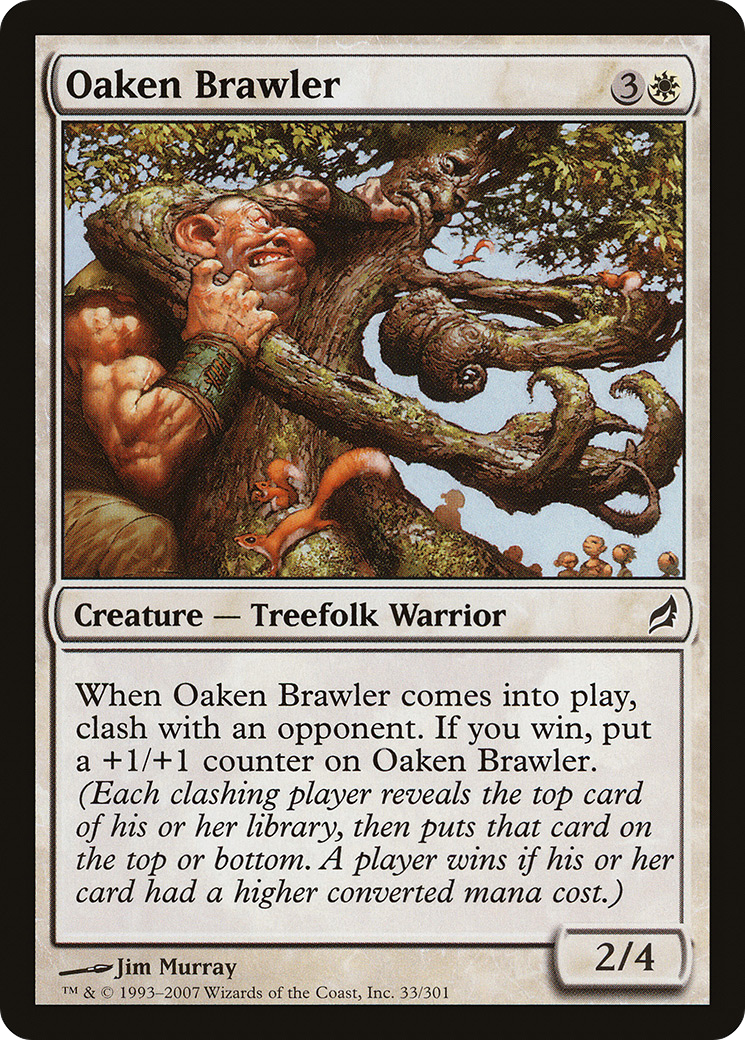Oaken Brawler (LRW-033) [Lorwyn] MTG Single Wizards of the Coast