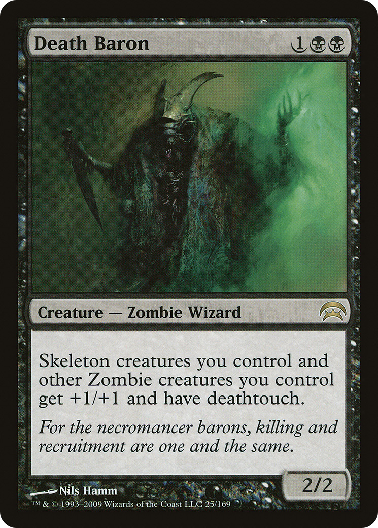 Death Baron (HOP-025) [Misc] Planechase MTG Single Wizards of the Coast