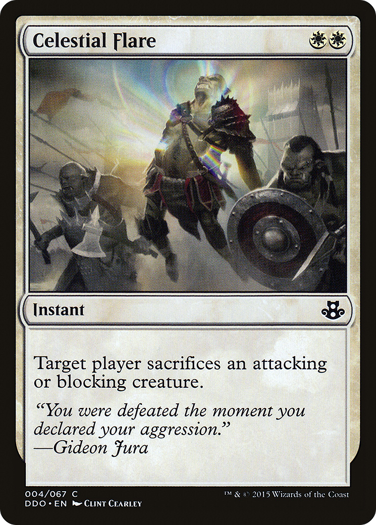 Celestial Flare (DDO-004) [Misc] Duel Decks: Elspeth vs. Kiora MTG Single Wizards of the Coast