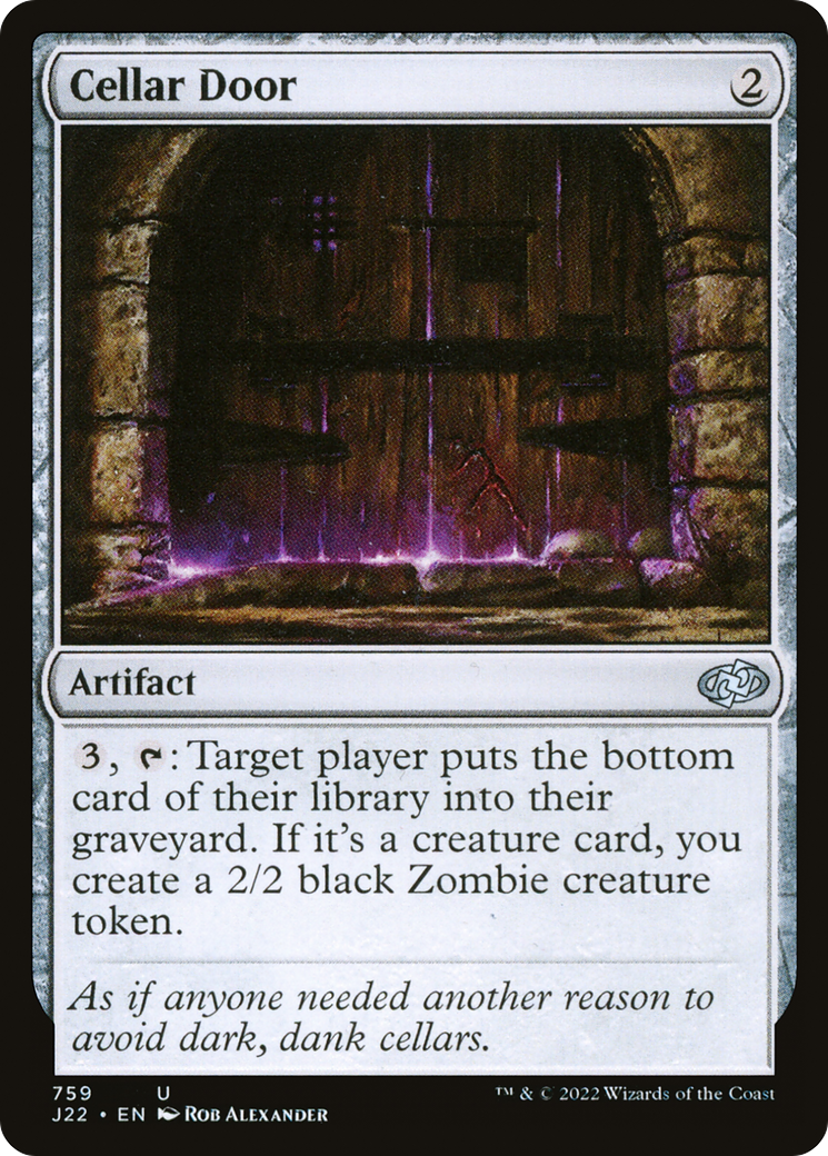 Cellar Door (J22-759) [Jumpstart 2022] MTG Single Wizards of the Coast