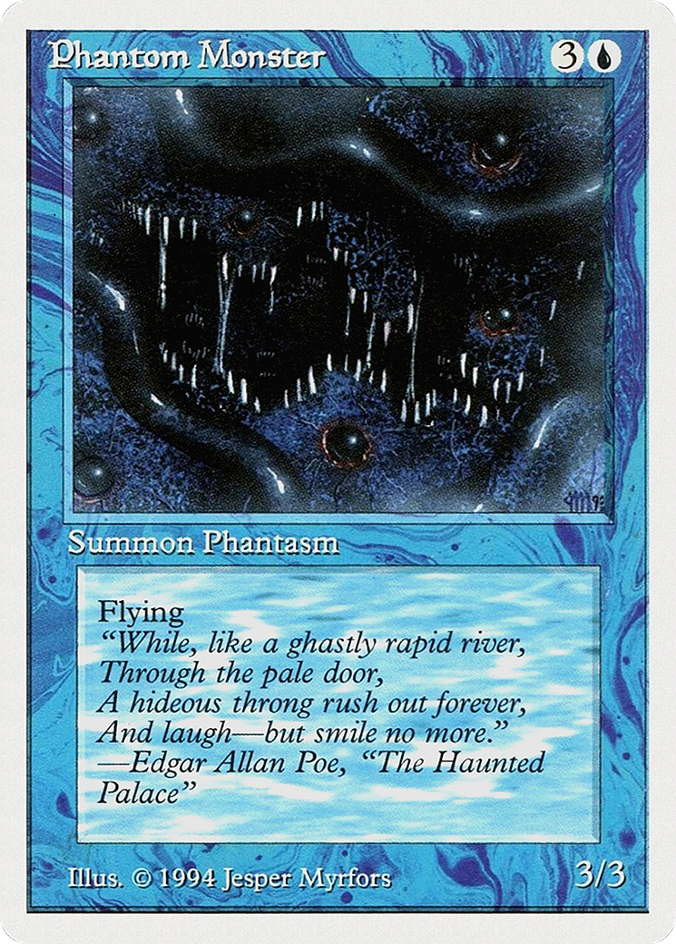 Phantom Monster (SUM-071) [Misc] Summer Magic / Edgar MTG Single Wizards of the Coast