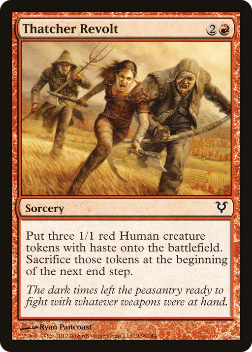 Thatcher Revolt (AVR-158) [Avacyn Restored] MTG Single Wizards of the Coast