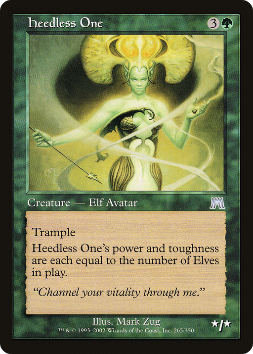 Heedless One (ONS-265) [Onslaught] MTG Single Wizards of the Coast