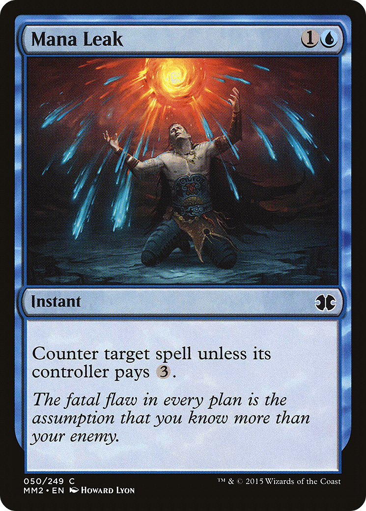 Mana Leak (MM2-050) [Modern Masters 2015] MTG Single Modern Masters 2015